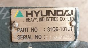 Excavateur hydraulique R210LC-9 moteur oscillant 39Q6-11101 Pour Hyundai