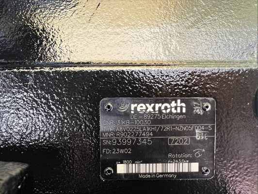 Pompes hydrauliques à piston R8V0225LA1KH1 rexroth R902277494