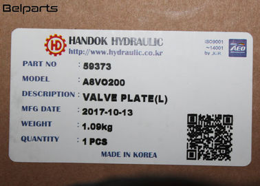 La pompe hydraulique d'excavatrice d'A8V0200 E330C partie le plat principal L 1.09KG de valve de pompe