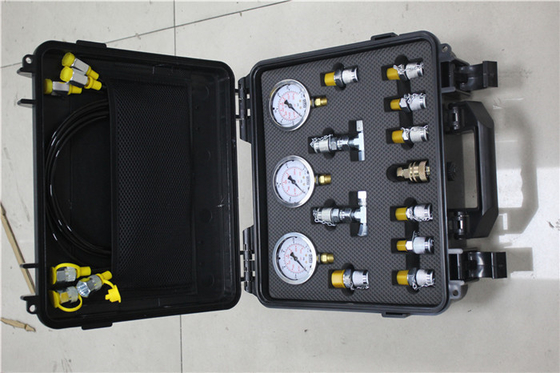 Système Kit Digger Pressure Gauge de essai diagnostique de Spare Parts Hydraulic d'excavatrice