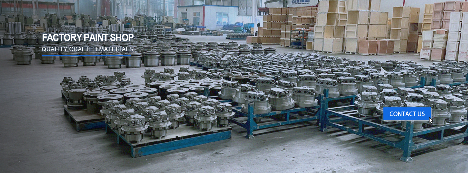 Qualité pompe hydraulique d'excavatrice Usine