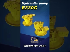 E330c excavateur pompe hydraulique principale assy vidéo affichage tout autour