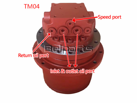TB035 PHV-390-53B EX40 IHI40JX moteur hydraulique de déplacement pour pièces d'excavatrice TM04