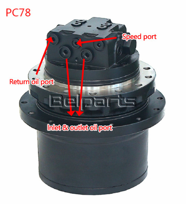 Le moteur de déplacement de Belparts Assy TM09 GM09 Excavateur