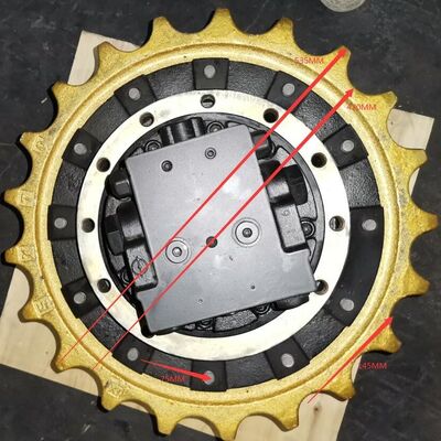 EX75UR EX75UR-3 Entraînement final pour pièces de rechange de pelle Hitachi 9118299 Ensemble moteur de translation Aftermarket