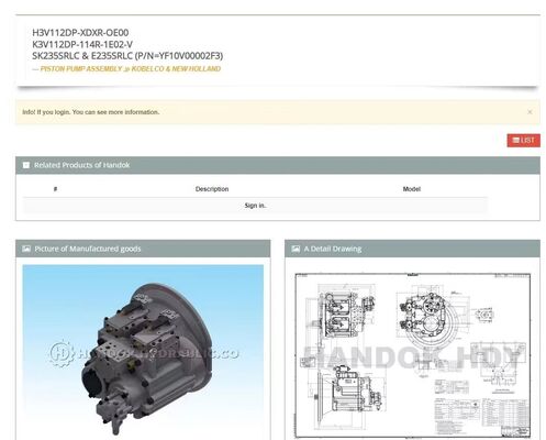 YF10V00002F2,K3V112DP-114R-1E02 SK235SRLC-2,SK235SRLC-1E, SK235SR-1E, SK235SRNLC-1E, SK235SRNLC-1ES, SK235SRNLC-1ES pièces détachées de pompe hydraulique Kobelco