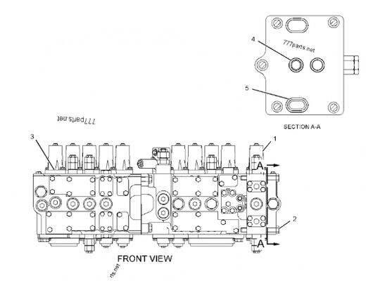 SBS120 59195 2726955 1626176 320D, 320D FM, 320D FM RR, 320D GC, 320D L, 320D LN, 320D LRR, 320D RR,PUMPE HYDRAULIQUE sans boîte de vitesses