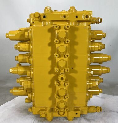 PC200-6 soupape de commande principale hydraulique pour pièces de rechange de pelleteuses Komatsu 72-347-13502 soupape de commande principale OEM