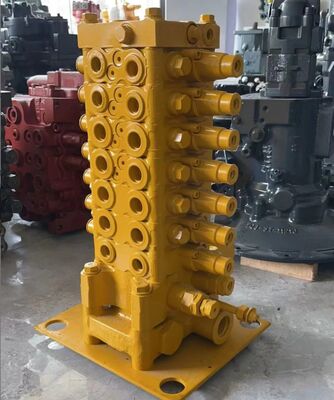 Vanne de commande principale hydraulique PC60-7 pour pièces de rechange d'excavatrice Komatsu 723-26-11100 723-26-10104 723-26-10102 723-26-10101 Vanne de commande principale OEMtrol Valve