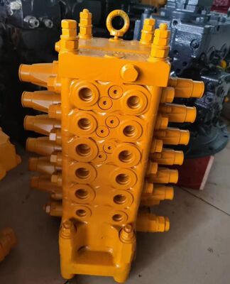Vanne de commande principale hydraulique PC60-7 pour pièces de rechange d'excavatrice Komatsu 723-26-11100 723-26-10104 723-26-10102 723-26-10101 Vanne de commande principale OEMtrol Valve
