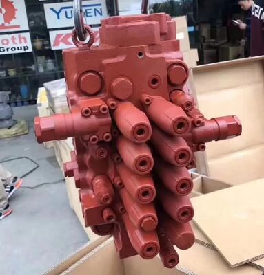 Ensemble de distributeur principal hydraulique SH120 SH130 pour pièces de rechange d'excavatrice Sumtiom, distributeur principal
