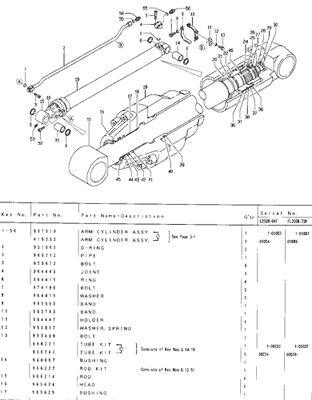 200B E200B 096-7910 Bouteille à cylindre Assy