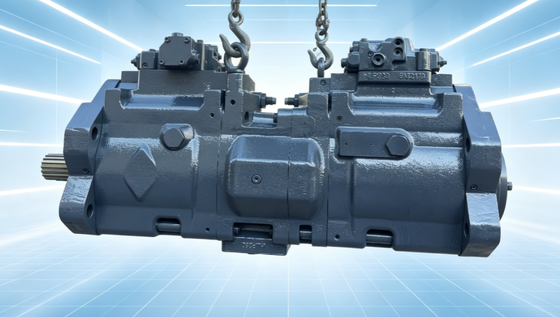 Pompe principale hydraulique K3V280DTH1CER-9NOY EC700, sans pompe à engrenages, cannelure 18T pour pièces de rechange d'excavatrice