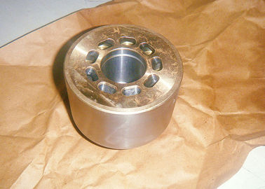 La pompe hydraulique de l'excavatrice HPV35 partie le plat de valve de piston de bloc-cylindres pour PC200-3/5 le PC PC120-3/5