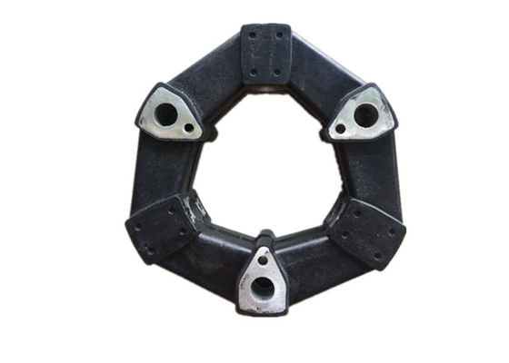 Colle 130*70 en caoutchouc noir 8AS Digger Rubber Coupling de Spare Parts Connect d'excavatrice